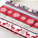 Blanket dog mat