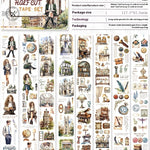 Christmas Material Cutting-free Die-cutting Kit Journal Tape Pet Journal Stickers