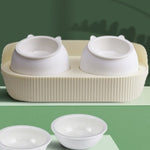 Pet Cat Bowl Ceramic Food Bowl Protect Cervical Spine Food Bowl Food Bowl