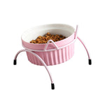 Protect cervical spine cat food bowl cat food bowl pet bowl