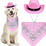 Cat Cowboy Costume Cat Cowboy Hat And Bandana Set Cat Halloween Costumes Cowboy Cat Pet Costume Funny Halloween Costumes For Cats Kittens Pets
