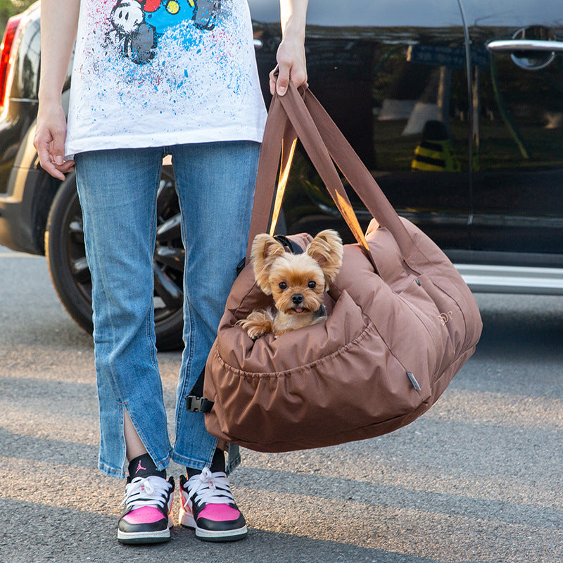 Hand-carrying Multifunctional Pet Cart Nest Safety Seat
