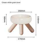 Food Water Pet Ceramic Color Feeding Dogs And Cats Supplies Bowl