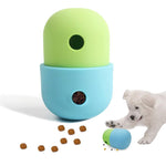 Pet Puzzle Toy Dog Treat Dispensing Cute Puppy Small Medium Dogs Interactive Chase Toy Pet Funny Enrichment Toys Food Ball For Dog Playing Training Slow Feeder Bowls