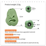 Pet Cats And Dogs Toys Pet Balls Food Grade Silicone Puzzle Slow Food Leaky Food Balls Pirate Leaky Toy