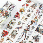 Christmas Material Cutting-free Die-cutting Kit Journal Tape Pet Journal Stickers