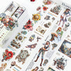 Christmas Material Cutting-free Die-cutting Kit Journal Tape Pet Journal Stickers
